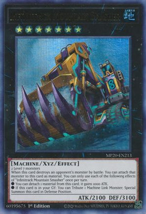 Infinitrack Mountain Smasher (Ultra Rare) [MP20-EN213] 1st Edition