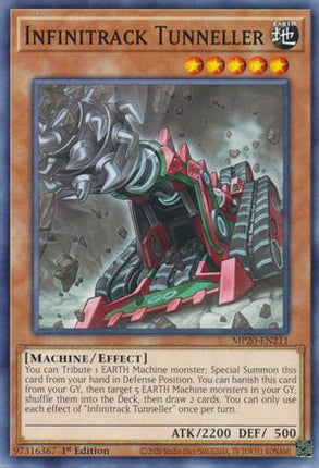 Infinitrack Tunneller (Common / Short Print) [MP20-EN211] 1st Edition