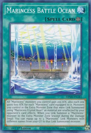Marincess Battle Ocean (Common / Short Print) [MP20-EN181] 1st Edition