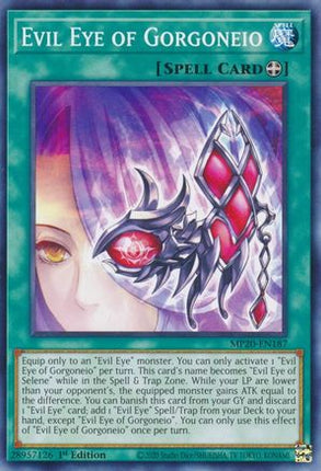 Evil Eye of Gorgoneio (Common / Short Print) [MP20-EN187] 1st Edition