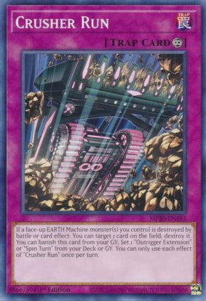 Crusher Run (Common / Short Print) [MP20-EN195] 1st Edition
