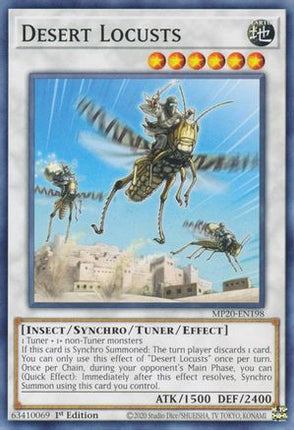 Desert Locusts (Common / Short Print) [MP20-EN198] 1st Edition