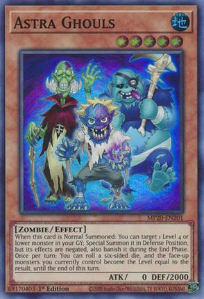 Astra Ghouls (Super Rare) [MP20-EN201] 1st Edition