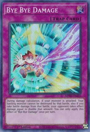 Bye Bye Damage (Super Rare) [MP20-EN202] 1st Edition