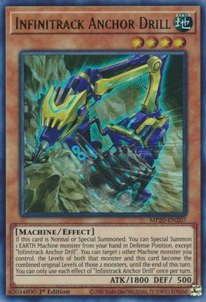 Infinitrack Anchor Drill (Ultra Rare) [MP20-EN207] 1st Edition