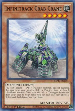 Infinitrack Crab Crane (Common / Short Print) [MP20-EN208] 1st Edition