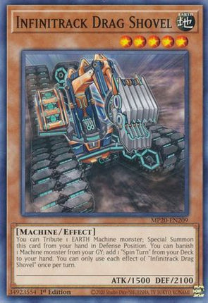 Infinitrack Drag Shovel (Common / Short Print) [MP20-EN209] 1st Edition
