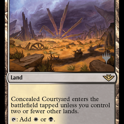 Concealed Courtyard [Outlaws of Thunder Junction Promos]