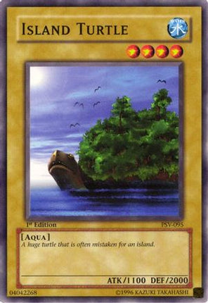 Island Turtle (Common / Short Print) [PSV-095] Pharaoh's Servant Unlimited