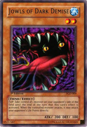 Jowls of Dark Demise (Rare) [PGD-009] Pharaonic Guardian 1st Edition