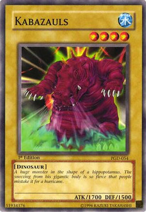 Kabazauls (Common / Short Print) [PGD-054] Pharaonic Guardian 1st Edition