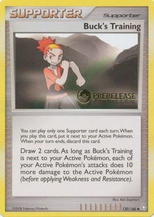 Buck's Training - 130/146 (Prerelease) [Miscellaneous Cards & Products]
