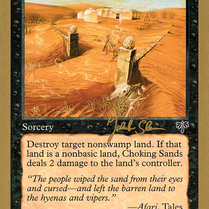 Choking Sands [World Championship Decks 1997]