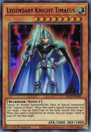 Legendary Knight Timaeus (Ultra Rare) [DLCS-EN001] 1st Edition