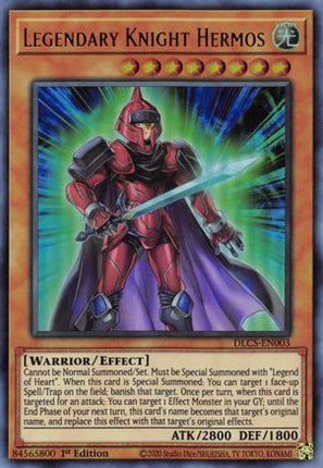 Legendary Knight Hermos (Ultra Rare) [DLCS-EN003] 1st Edition