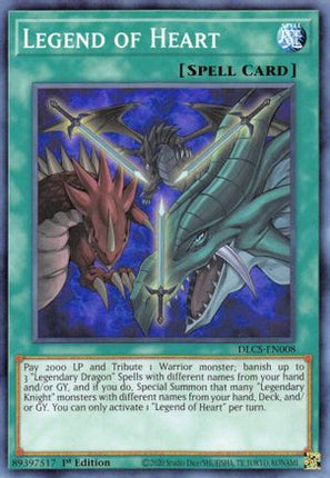 Legend of Heart (Common / Short Print) [DLCS-EN008] 1st Edition