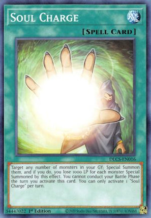 Soul Charge (Common / Short Print) [DLCS-EN016] 1st Edition