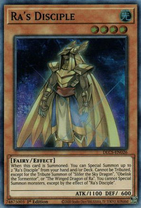 Ra's Disciple (Ultra Rare) [DLCS-EN026] 1st Edition