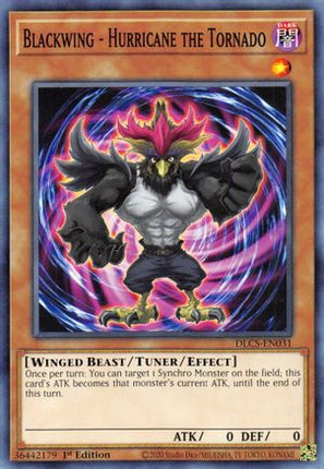 Blackwing - Hurricane the Tornado (Common / Short Print) [DLCS-EN031] 1st Edition