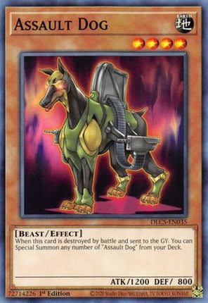 Assault Dog (Common / Short Print) [DLCS-EN035] 1st Edition
