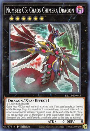 Number C5: Chaos Chimera Dragon (Common / Short Print) [DLCS-EN045] 1st Edition