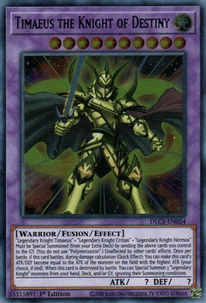Timaeus the Knight of Destiny (Ultra Rare) [DLCS-EN054] 1st Edition