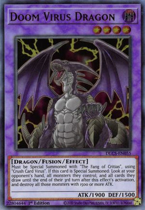 Doom Virus Dragon (Ultra Rare) [DLCS-EN055] 1st Edition