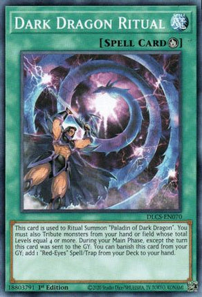 Dark Dragon Ritual (Common / Short Print) [DLCS-EN070] 1st Edition