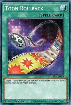 Toon Rollback (Common / Short Print) [DLCS-EN075] 1st Edition