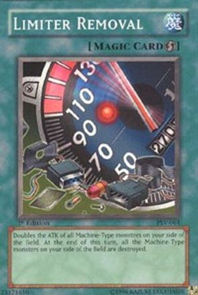 Limiter Removal (Super Rare) [PSV-064] Pharaoh's Servant Unlimited