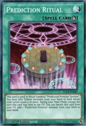 Prediction Ritual (Common / Short Print) [DLCS-EN087] 1st Edition