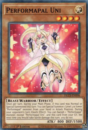 Performapal Uni (Common / Short Print) [DLCS-EN098] 1st Edition