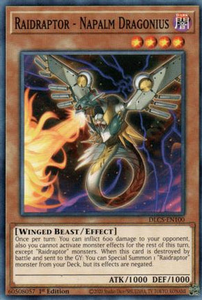 Raidraptor - Napalm Dragonius (Common / Short Print) [DLCS-EN100] 1st Edition