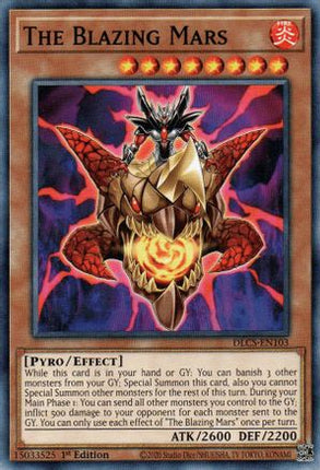 The Blazing Mars (Common / Short Print) [DLCS-EN103] 1st Edition