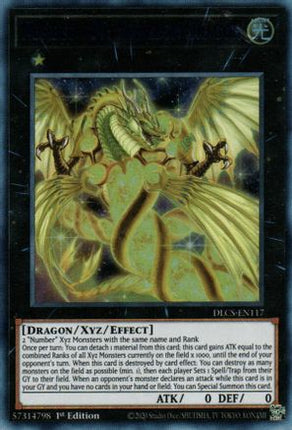 Number 100: Numeron Dragon (Ultra Rare) [DLCS-EN117] 1st Edition