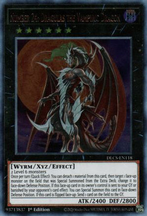 Number 24: Dragulas the Vampiric Dragon (Ultra Rare) [DLCS-EN118] 1st Edition