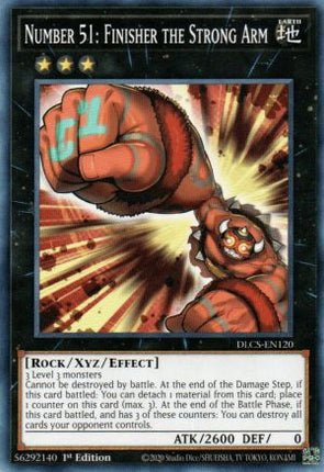 Number 51: Finisher the Strong Arm (Common / Short Print) [DLCS-EN120] 1st Edition