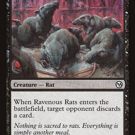 Ravenous Rats [Duels of the Planeswalkers]