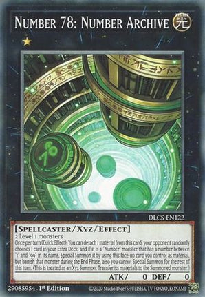 Number 78: Number Archive (Common / Short Print) [DLCS-EN122] 1st Edition