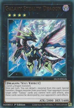Galaxy Stealth Dragon (Ultra Rare) [DLCS-EN126] 1st Edition