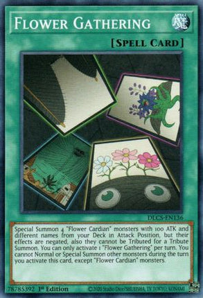 Flower Gathering (Common / Short Print) [DLCS-EN136] 1st Edition
