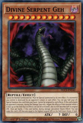 Divine Serpent Geh (Common / Short Print) [DLCS-EN142] 1st Edition