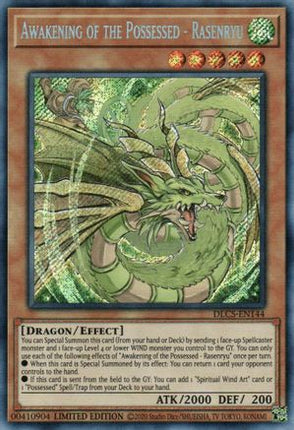 Awakening of the Possessed - Rasenryu (Secret Rare) [DLCS-EN144] Limited