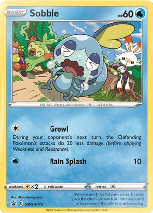Sobble - SWSH073 - SWSH073/null [SWSH: Sword & Shield Promo Cards] Holofoil