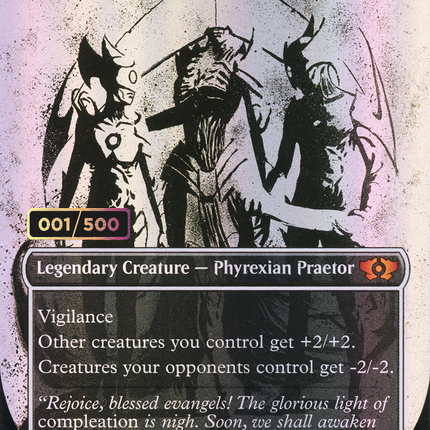 Elesh Norn, Grand Cenobite (Showcase) (Borderless) [Multiverse Legends] Serialized Foil