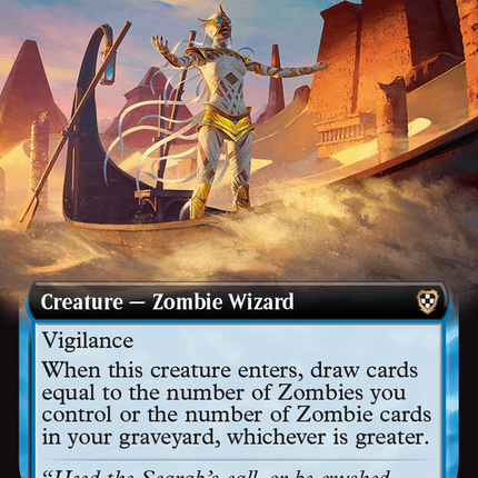 Prophet of the Scarab (Extended Art) [Commander: Aetherdrift]