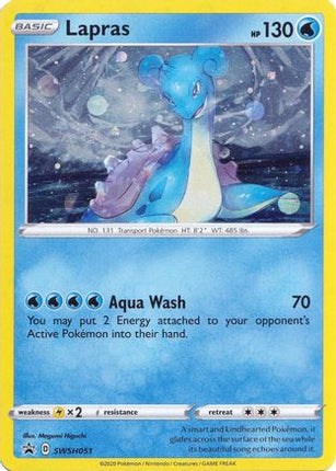 Lapras - SWSH051 - SWSH051/null [SWSH: Sword & Shield Promo Cards] Holofoil