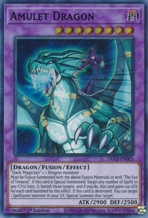 Amulet Dragon (Purple) (Ultra Rare) [DLCS-EN005] 1st Edition