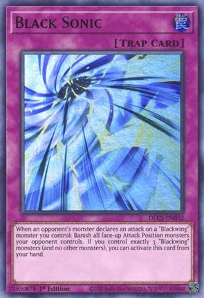 Black Sonic (Green) (Ultra Rare) [DLCS-EN032] 1st Edition