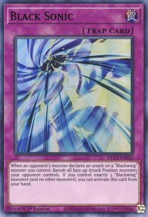 Black Sonic (Purple) (Ultra Rare) [DLCS-EN032] 1st Edition